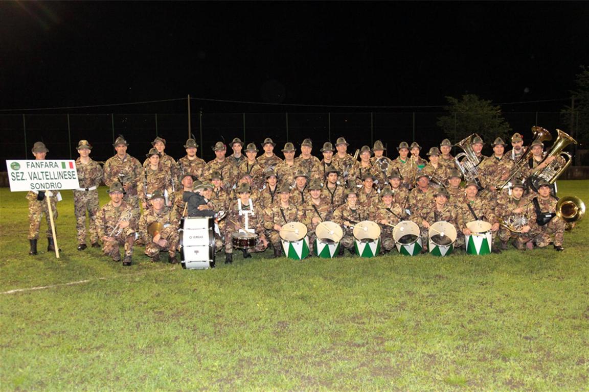 Le Fanfare di Asso e Valtellina a Cortenova
