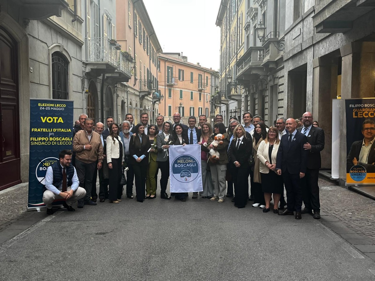 Boscagli lancia la squadra di Fratelli d’Italia: “Più fondi dall’Europa e cambio di passo per Lecco”