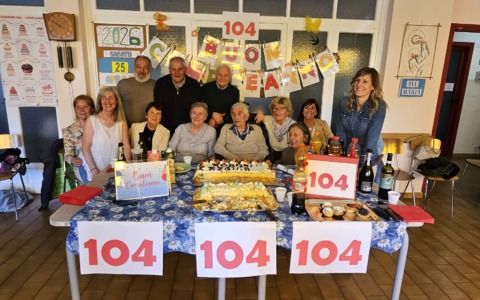 Traguardo secolare a Dervio: Regina Danieli spegne 104 candeline