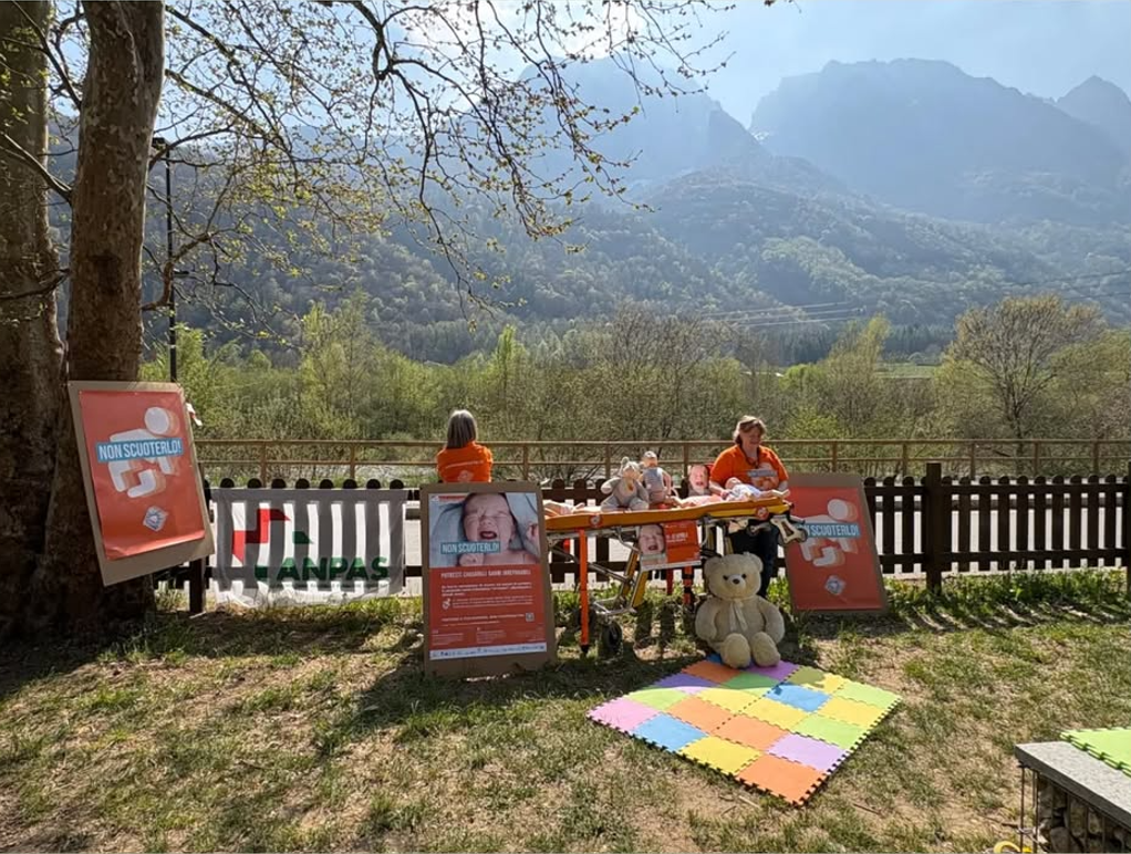 Successo a Primaluna per le due giornate di prevenzione contro lo scuotimento dei neonati