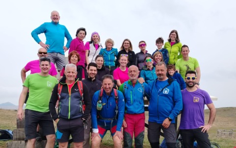 Cai Strada Storta, la gita primaverile al Monte Sparavera