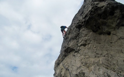 Lecco: “Ferrata Gamma 2” chiusa per caduta massi
