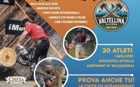 Gara di boscaioli a Primaluna
