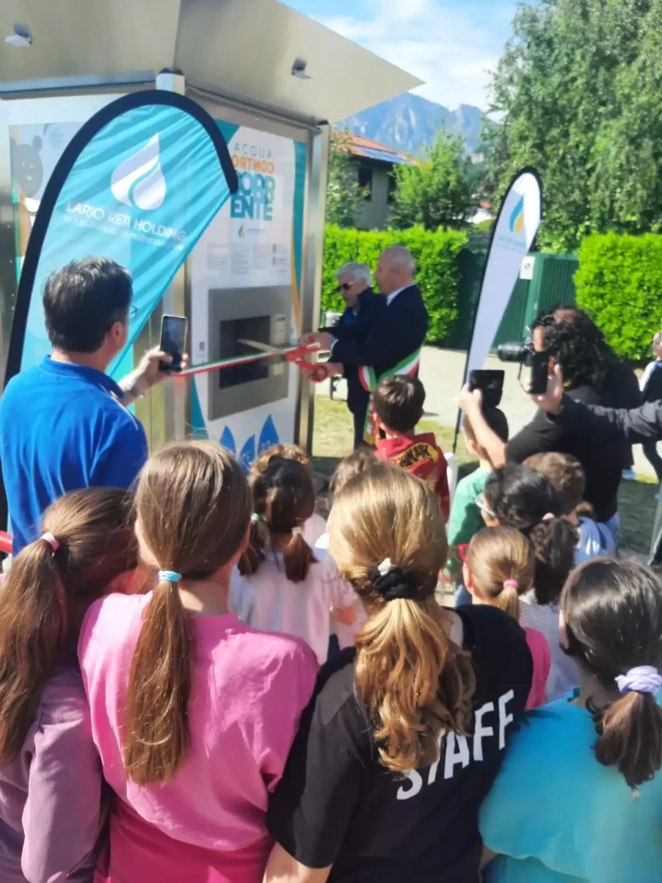 Galbiate: inaugurata la nuova casetta dell’acqua a Sala al Barro