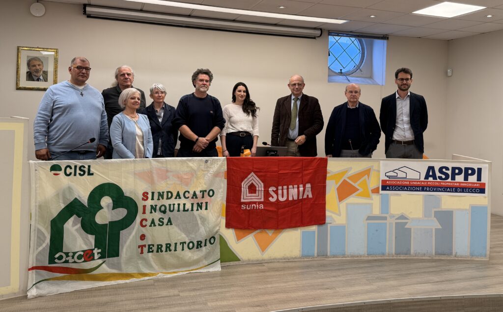 Lecco, arriva il canone concordato: affitti più bassi del 18% per famiglie e lavoratori