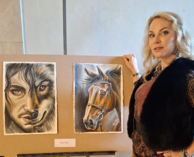 Olga Riger, l’arte senza confini della pittrice russa che ha scelto di vivere a Garlate