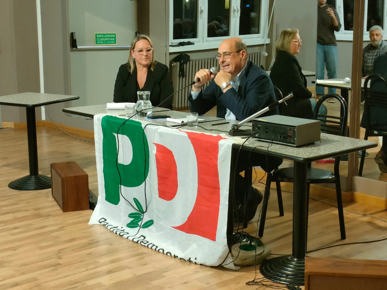 Zingaretti a Lecco per il PD a sostegno di Mauro Gattinoni Sindaco