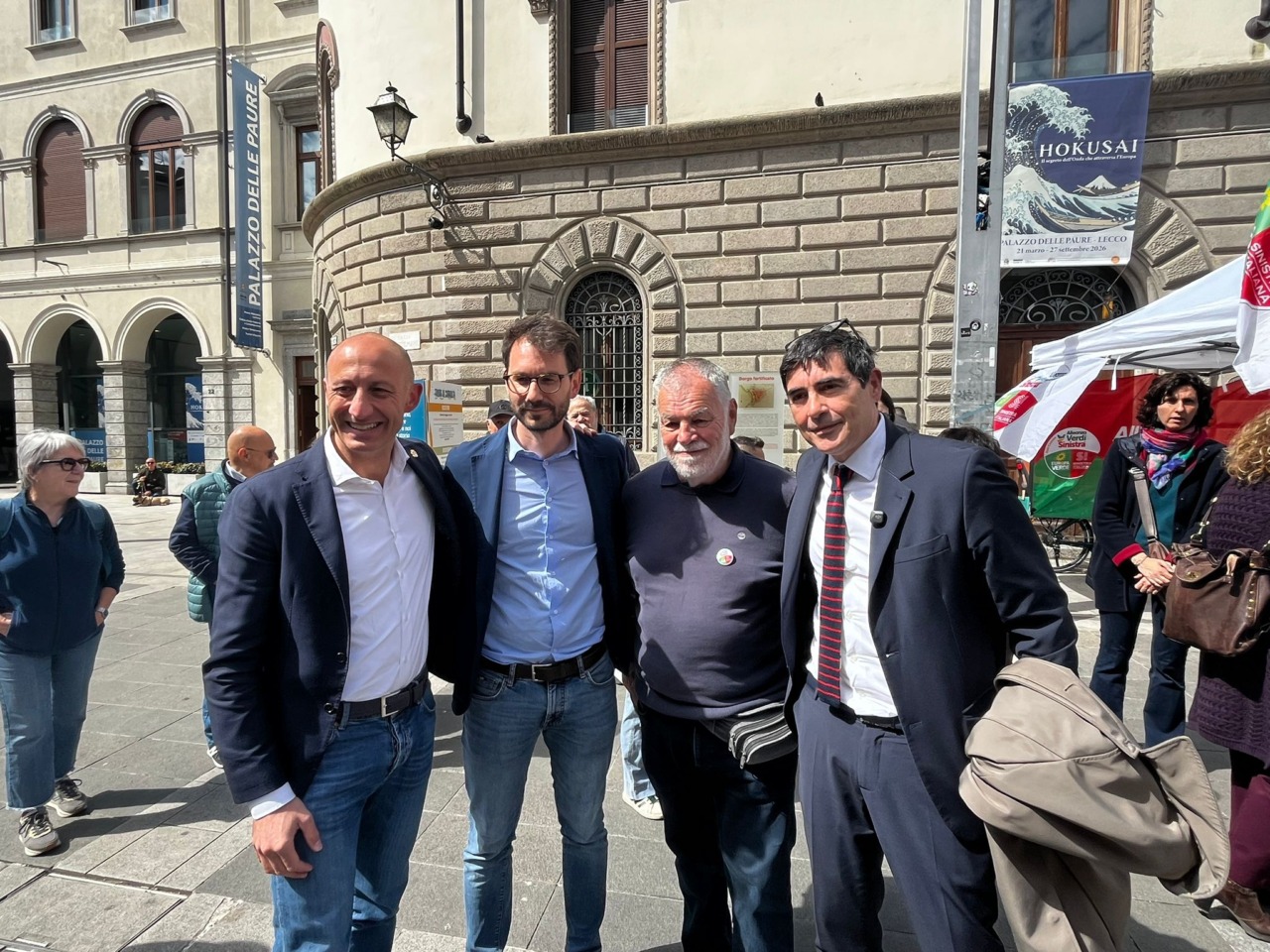 “La città per le persone”: Nicola Fratoianni in campo per Gattinoni