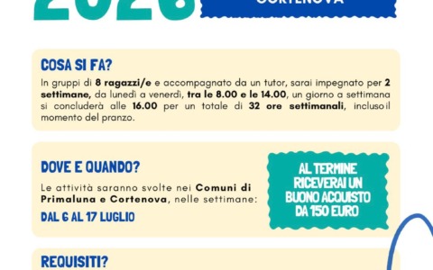 Living land a Cortenova, opportunità per i ragazzi