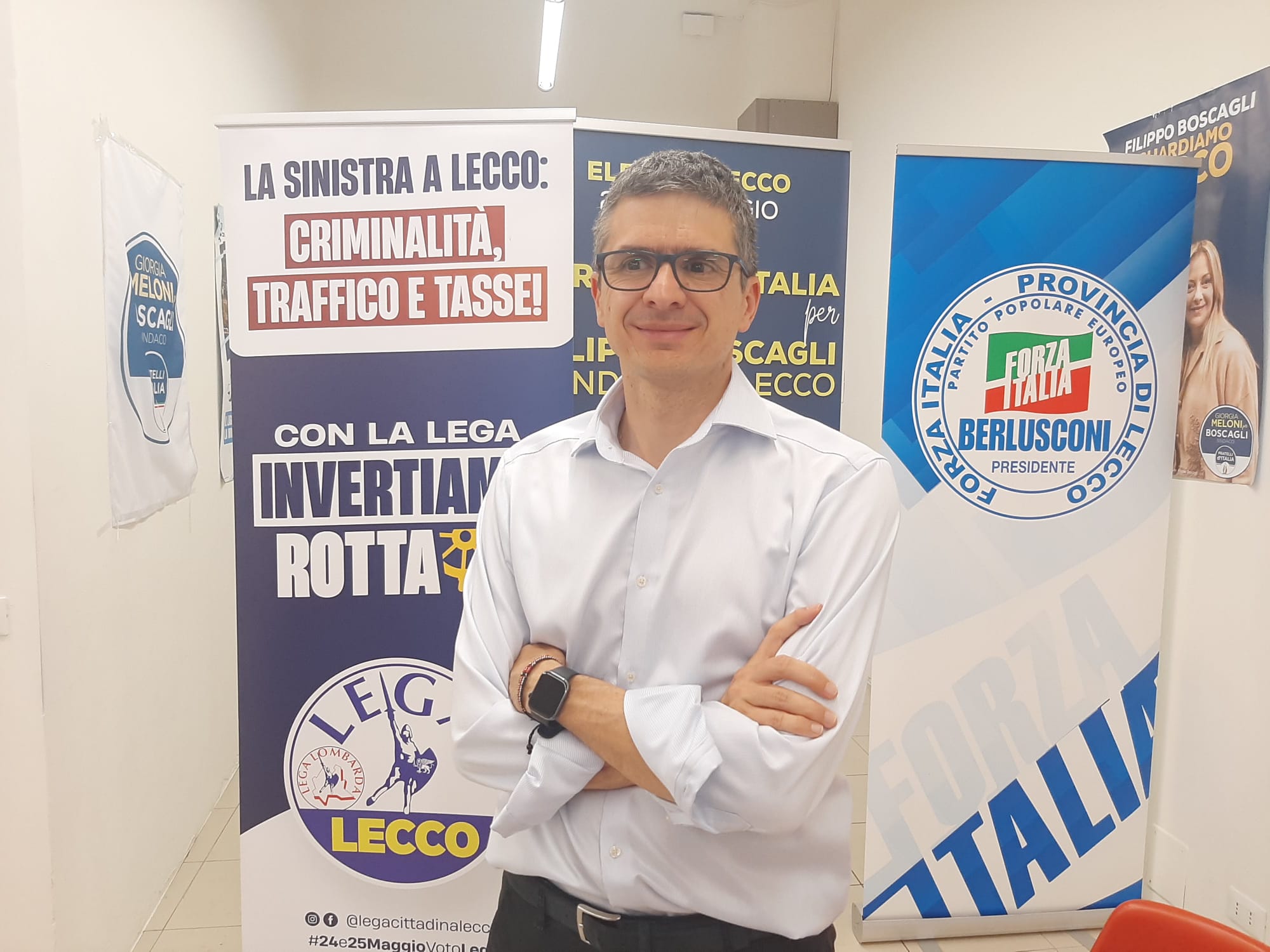 Elezioni Lecco 2026 - Filippo Boscagli centrodestra