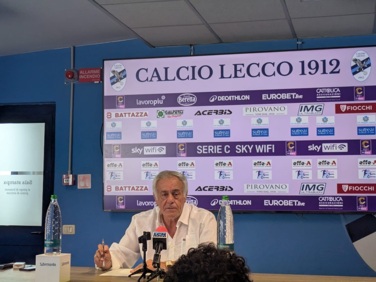 Aliberti rilancia il Lecco: “Avanti con serietà e trasparenza”