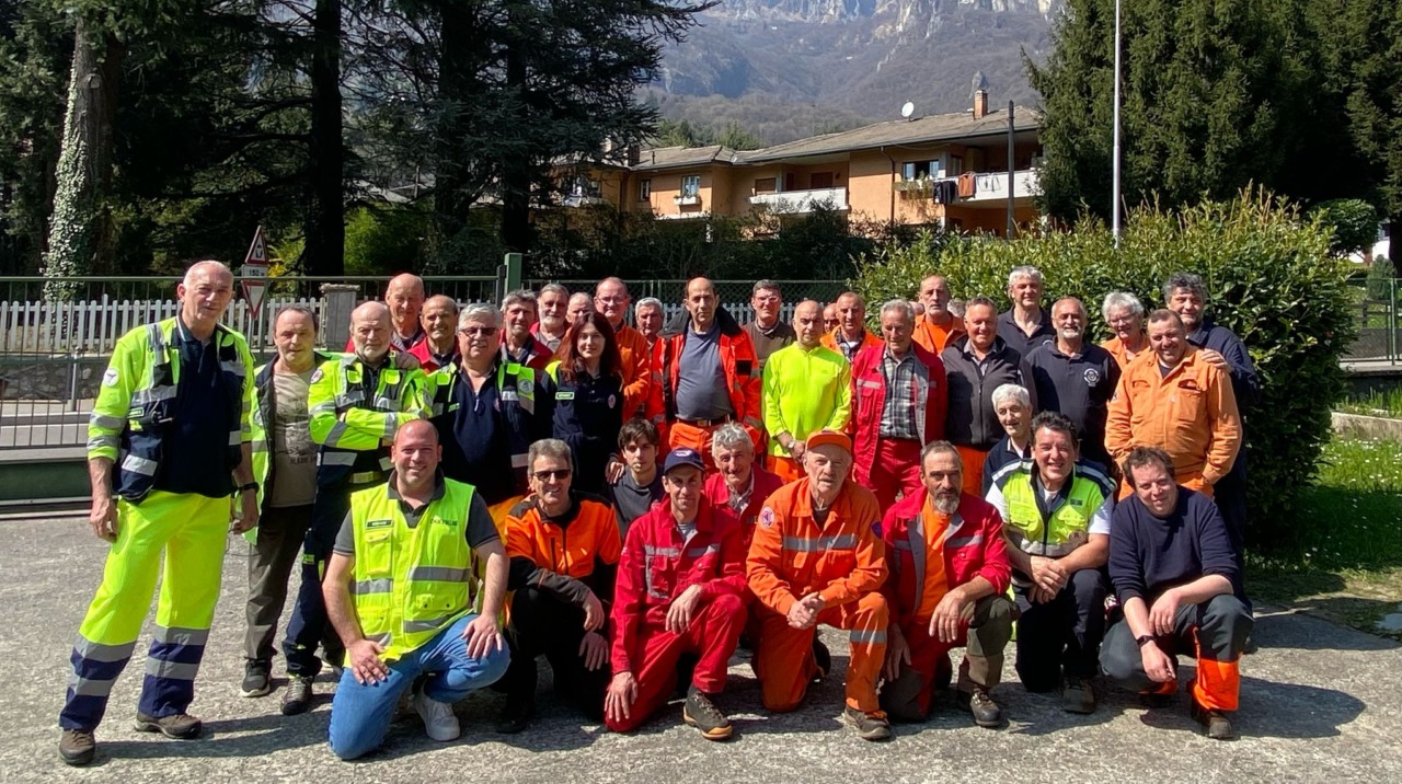 Ballabio celebra i 20 anni del Gruppo Comunale di Protezione Civile