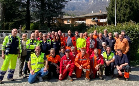 Ballabio celebra i 20 anni del Gruppo Comunale di Protezione Civile