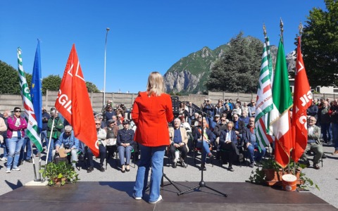 Intitolato a Galbani il piazzale davanti alle sedi sindacali