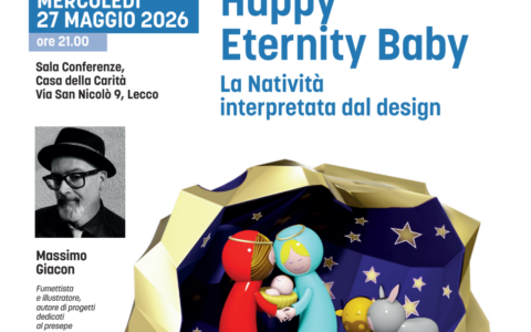 A Lecco la natività interpretata da fumettista e designer Massimo Giacon