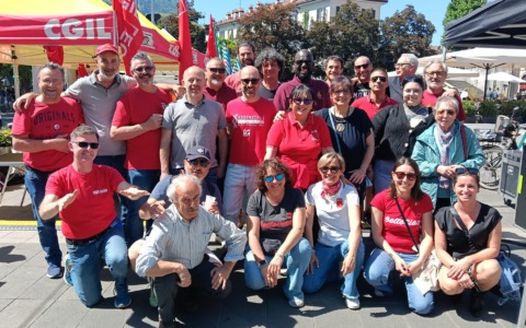 Tanti in piazza per il Primo Maggio: “Il mondo brucia e i lavoratori ne pagano il prezzo”
