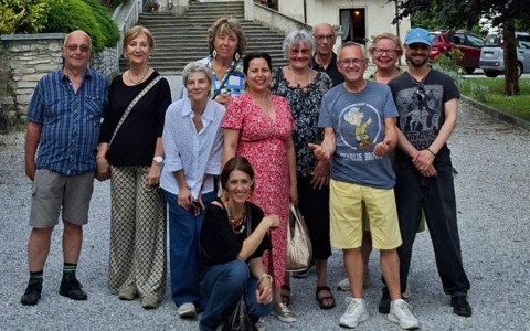 A Valmadrera un weekend con gli amici gemelli di Buckingham e Weissenhorn