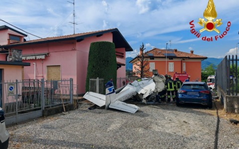 Precipita un Cessna 152 in Bergamasca: un morto e un ferito grave