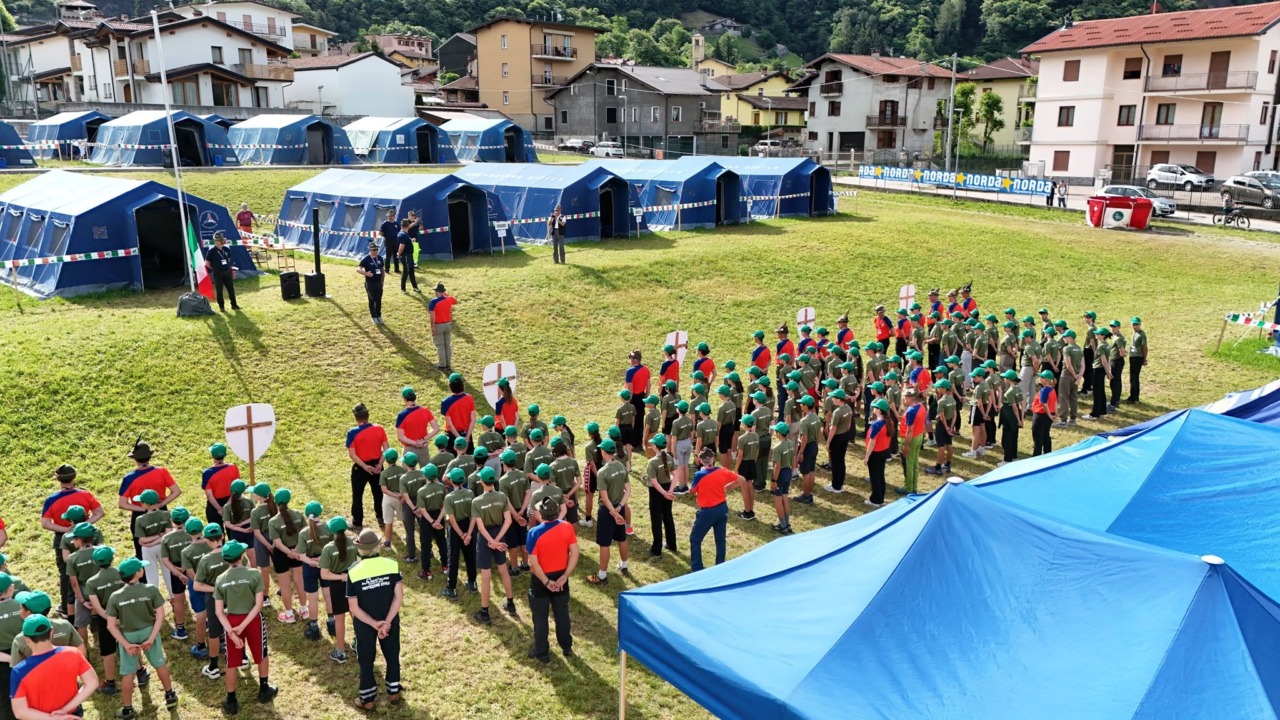Finito il campo alpino per ragazzi a Introbio