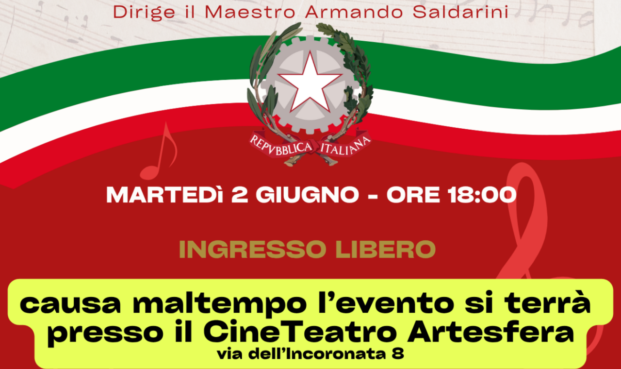 Valmadrera: stasera il concerto della banda al cineteatro Artesfera