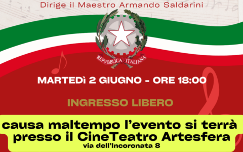 Valmadrera: stasera il concerto della banda al cineteatro Artesfera