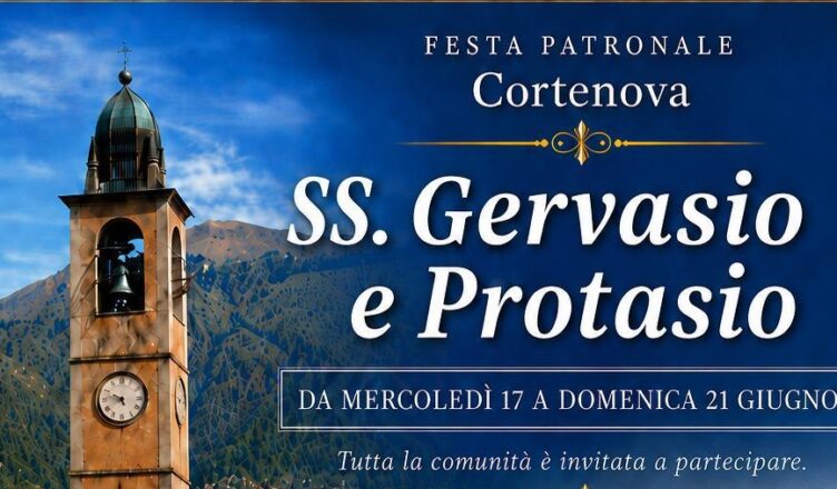 Cortenova in festa dal 17 al 21 giugno