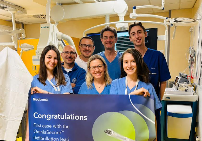 Innovazione cardiaca a Lecco: al Manzoni impiantato il catetere da defibrillazione più piccolo al mondo
