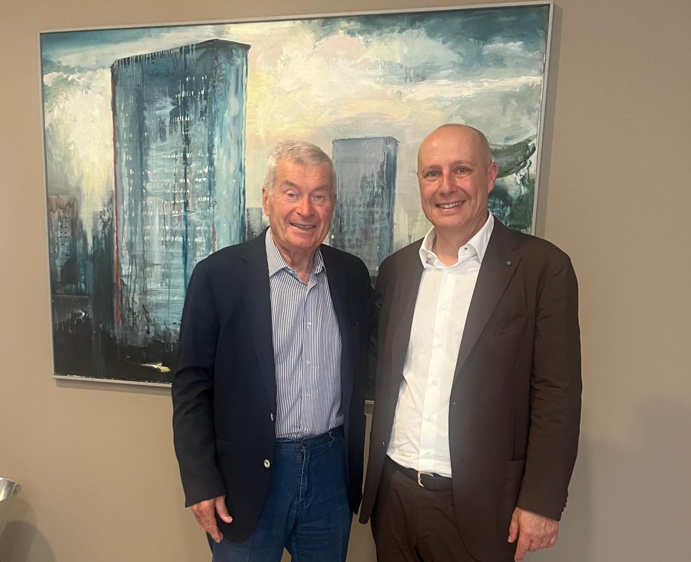 Confcommercio Lecco, esordio regionale per Fabio Dadati a Milano con Carlo Sangalli