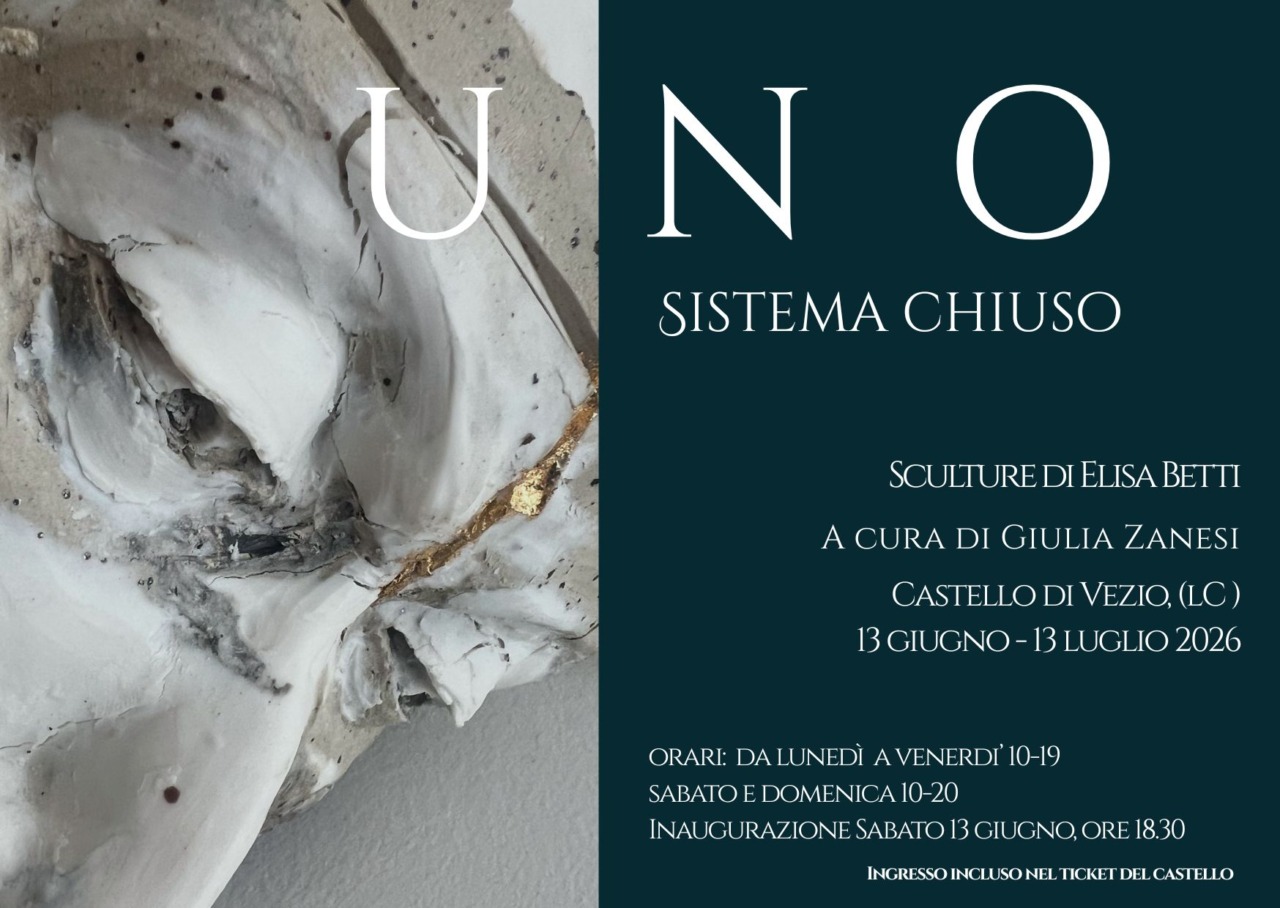 “Uno – Sistema Chiuso”: una mostra al Castello di Vezio curata dalla lecchese Giulia Zanesi