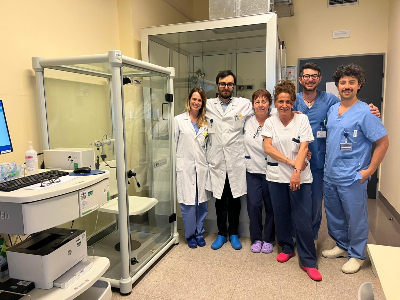 Nuova cabina pletismografica all’ASST Lecco: un passo avanti nella diagnostica respiratoria
