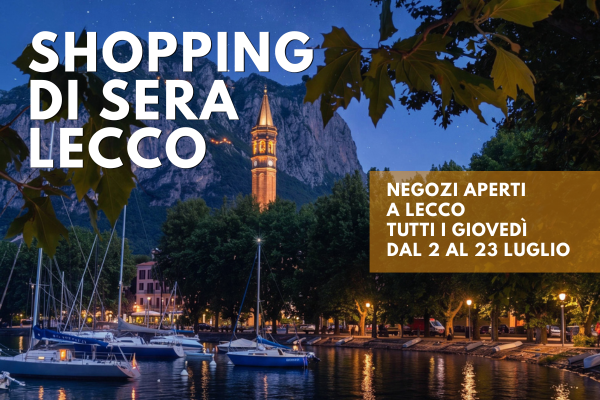 Lo shopping di sera pronto a tornare