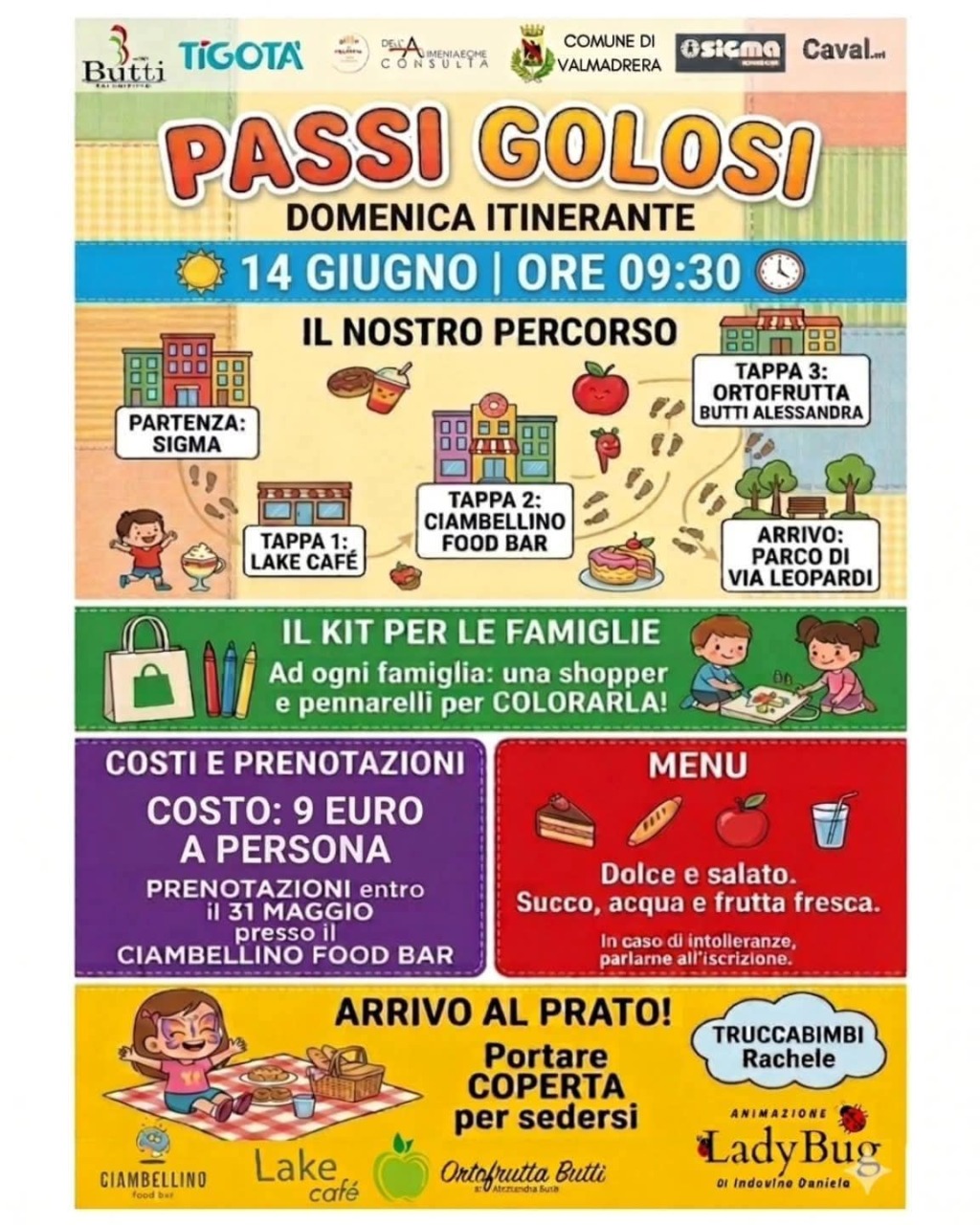“Passi golosi”: a Valmadrera una domenica itinerante tutta da gustare