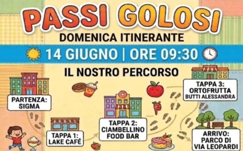 “Passi golosi”: a Valmadrera una domenica itinerante tutta da gustare