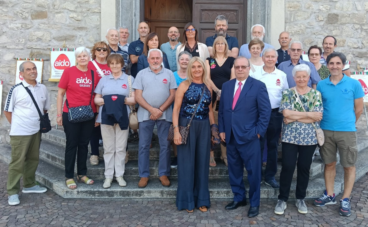 Trent’anni di generosità, impegno e speranza: grande festa per l’Aido di Pescate