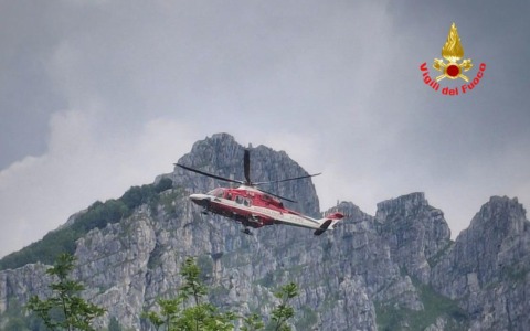 Escursionista disperso nella zona dei Piani d’Erna: Vigili del fuoco e Cnsas impegnati nella ricerca
