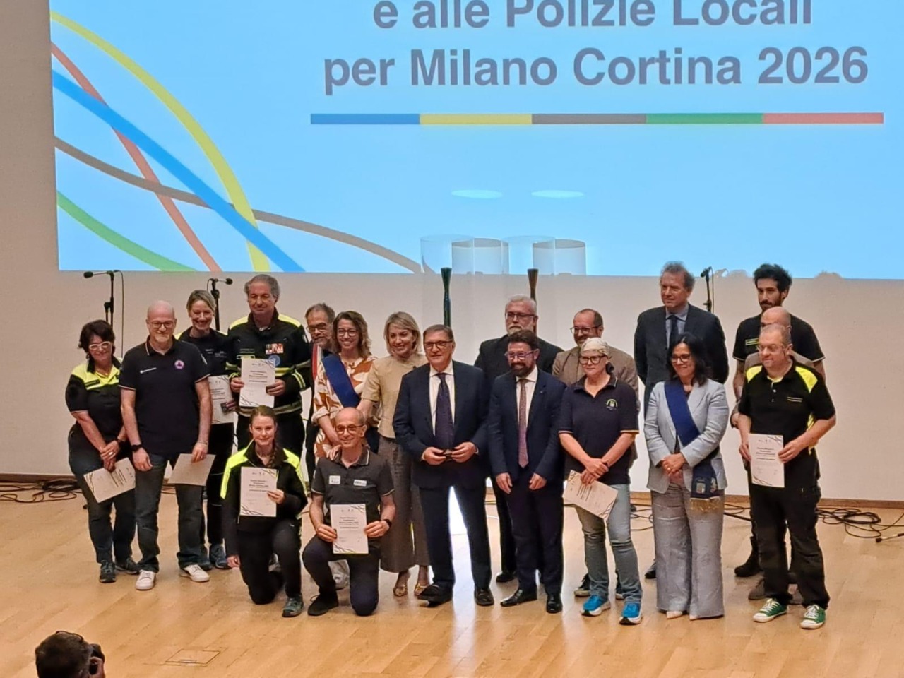 Lecco in primo piano ai ringraziamenti per Milano Cortina 2026: onorati volontari e operatori