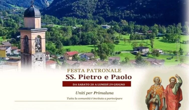 Torna la festa di Primaluna dal 20 al 29 giugno