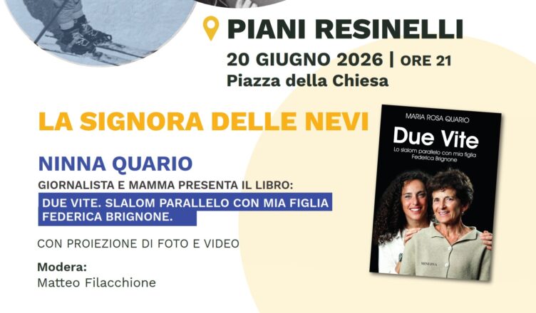 Una vita da atleta, una da giornalista, una da madre. E forse molte altre ancora