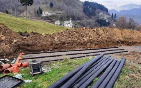 Morterone, conclusi i lavori di efficientamento della rete fognaria