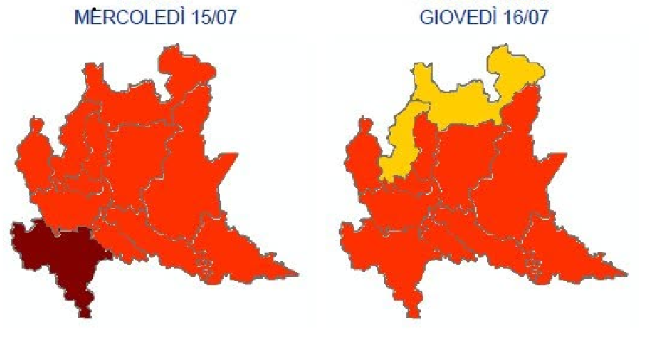 Caldo africano senza tregua, ma arrivano i temporali. Arpa: «Disagio da calore forte» nel Lecchese