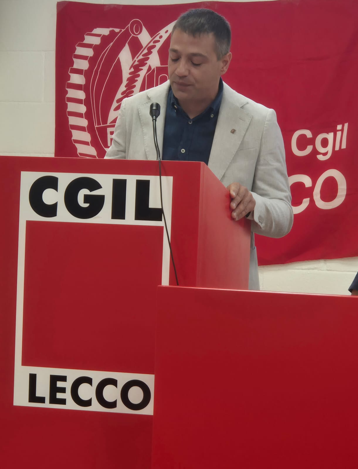 FIOM CGIL Lecco cambia guida: Ivan Martorano eletto nuovo segretario generale