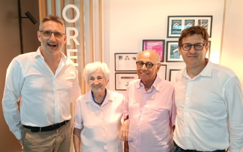 Carla Chierichetti compie 100 anni: festa alla Stucchi per la prima dipendente dell’azienda
