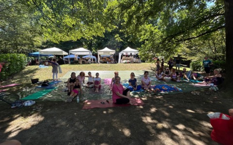 Malgrate, un successo il “Festival del benessere” al parco Belvedere
