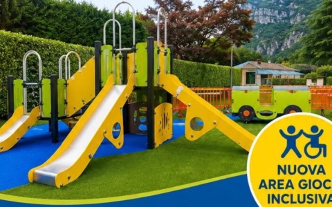 Ballabio inaugura il nuovo parco giochi inclusivo “Grignetta”: appuntamento venerdì con la cerimonia
