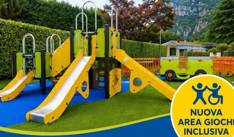 Ballabio inaugura il nuovo parco giochi inclusivo “Grignetta”: appuntamento venerdì con la cerimonia