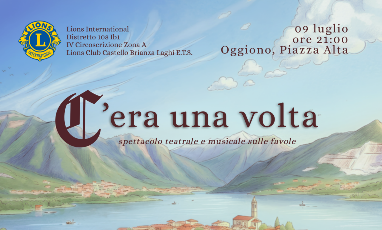 “C’era una volta”: tra musica, letteratura e solidarietà con il Lions Club