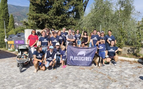 Plastic free, oltre duecento chilogrammi di rifiuti raccolti