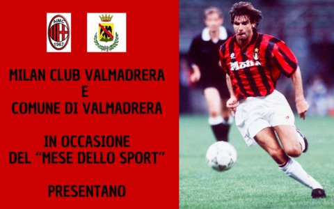 Lo storico difensore Filippo Galli ospite del Milan Club Valmadrera
