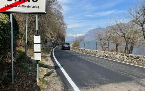 SS 583 Lecco-Bellagio, riaperta la strada a Valbrona dopo la caduta di massi