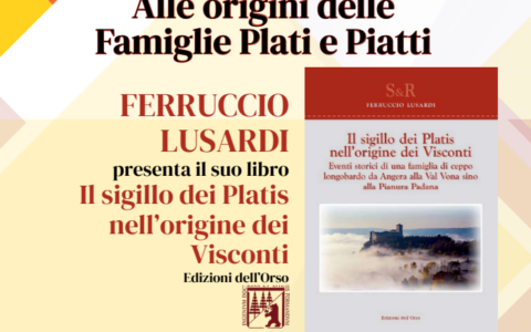 Ferruccio Lusardi presenta il suo nuovo volume: “Il sigillo dei Platis”